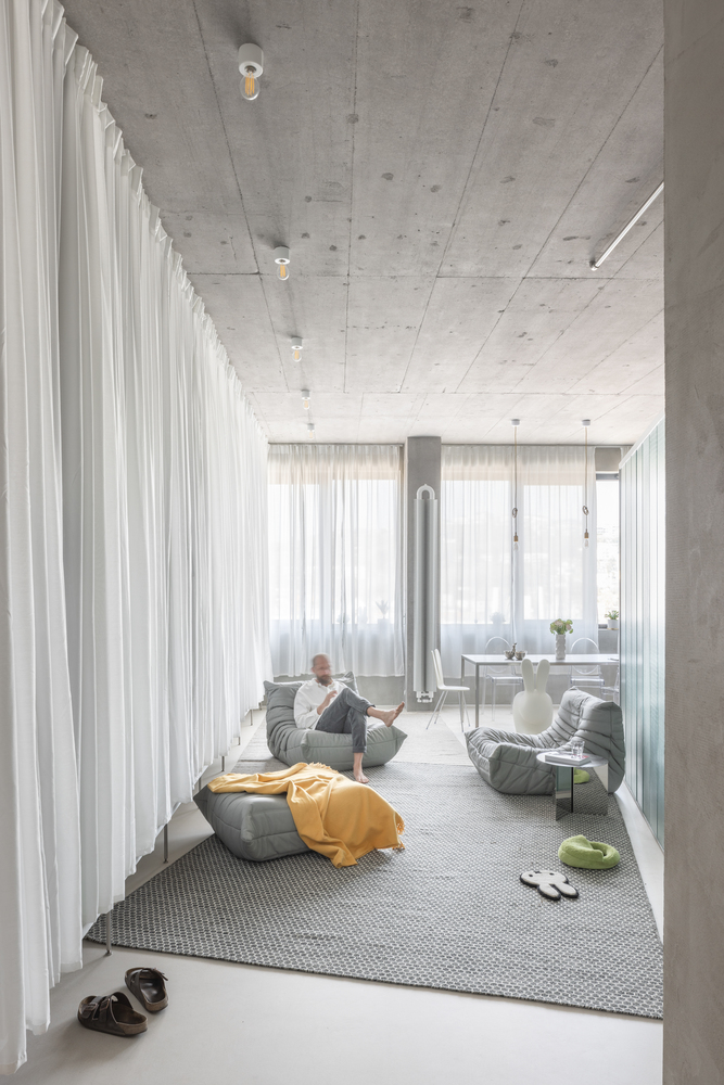 salon petit loft 52m2