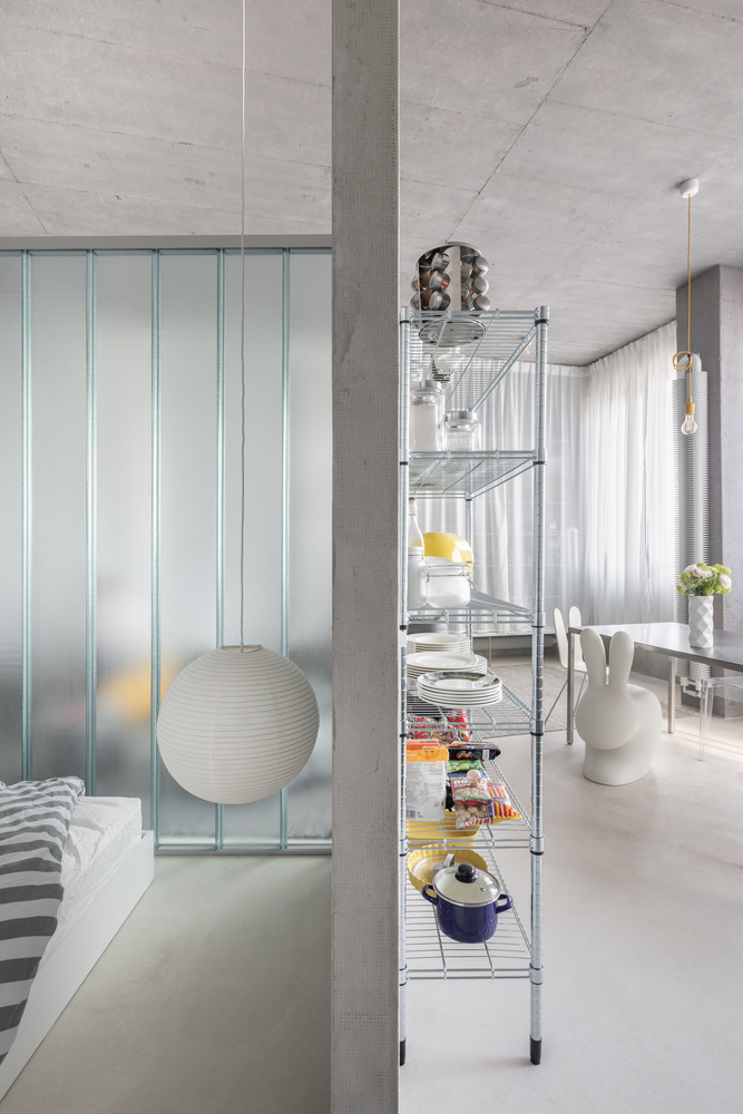 chambre avec verrière
