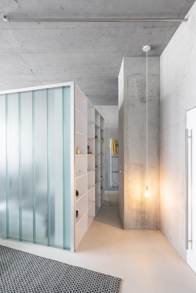 dressing ouvert petit loft 52m2