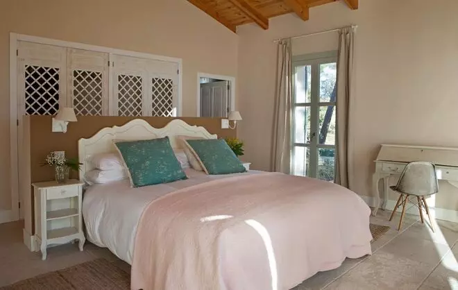 chambre décoration rustique chic Quinta San Cayetano chambre décoration rustique chic Quinta San Cayetano