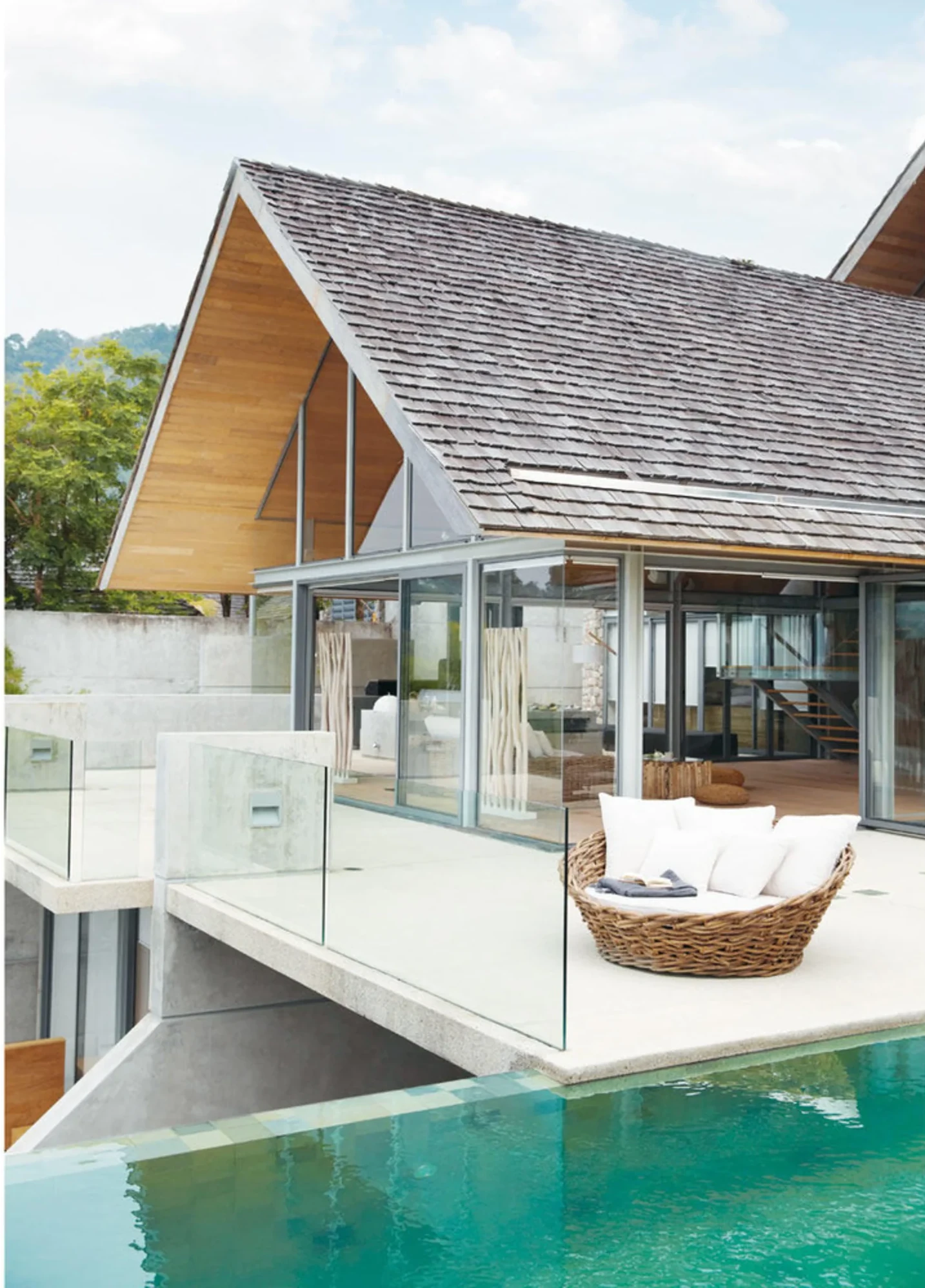 terrasse avec piscine terrasse avec piscine