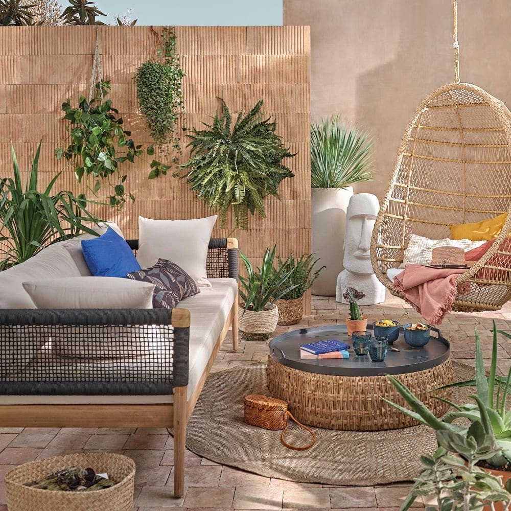terrasse avec mobilier jardin Maisons du Monde terrasse avec mobilier jardin Maisons du Monde