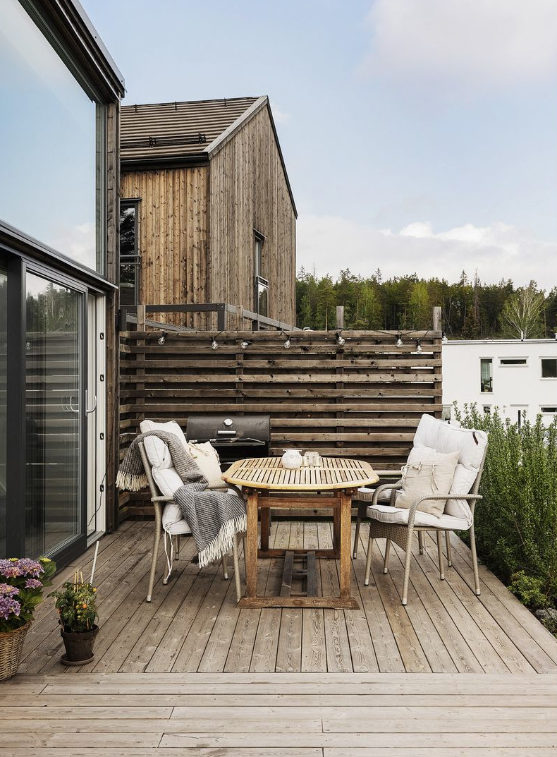 terrasse bois mini maison 33m2