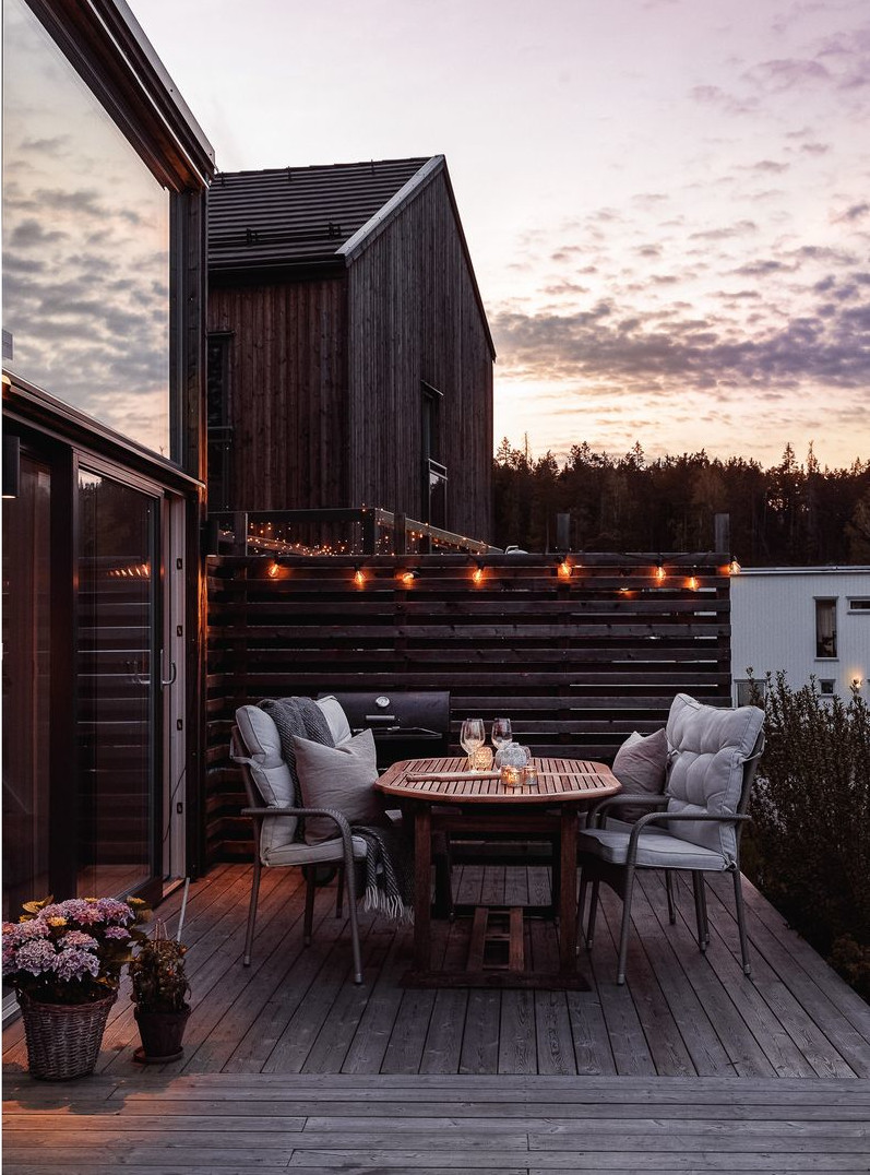 terrasse bois mini maison 33m2