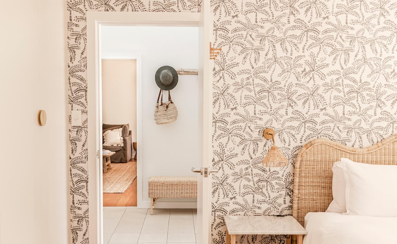 chambre avec papier-peint décoration contemporaine chambre avec papier-peint décoration contemporaine