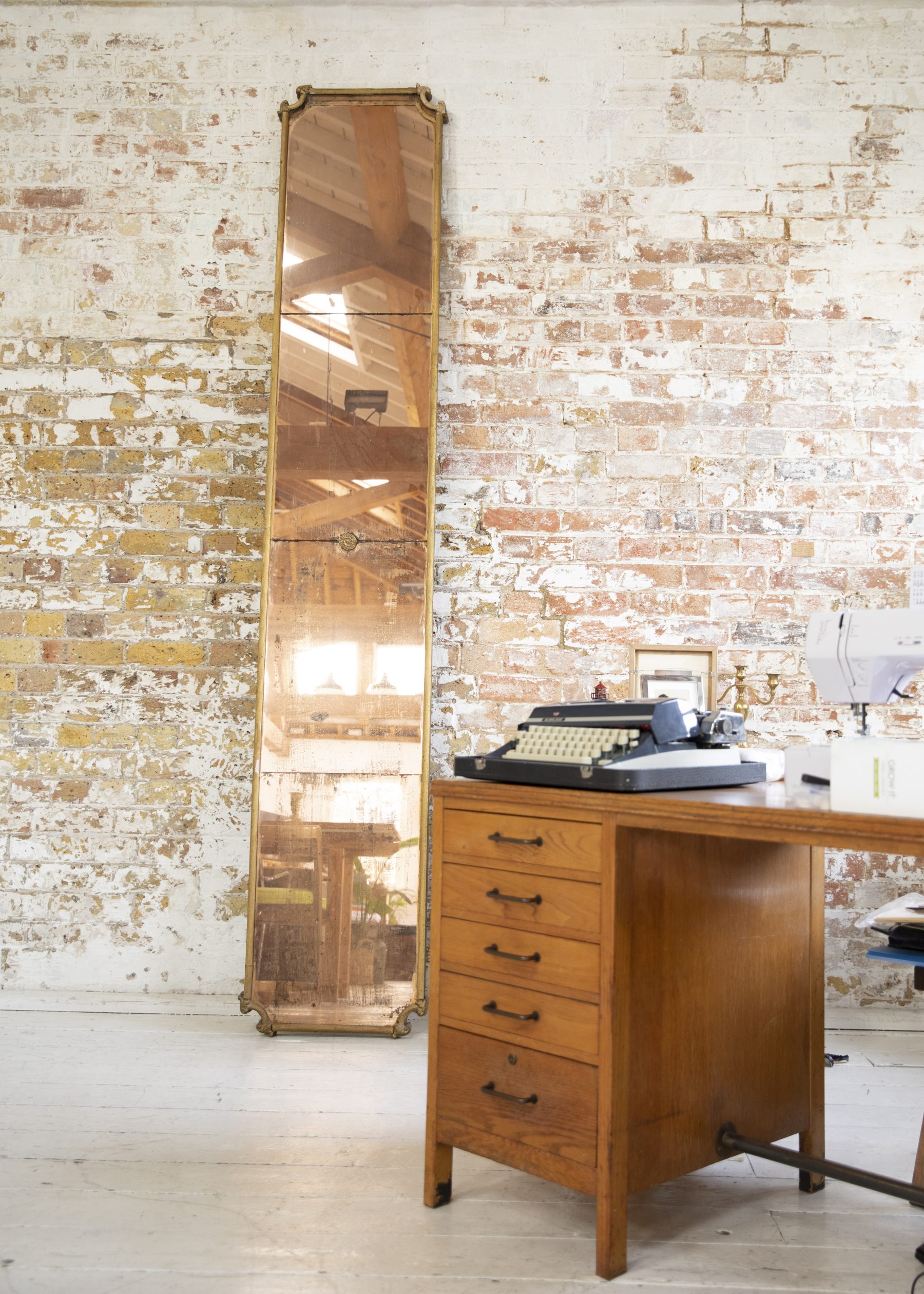 bureau et miroir anciens bureau et miroir anciens