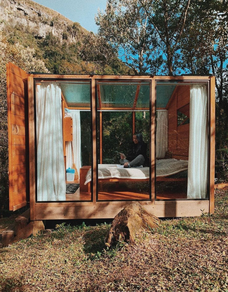 cabane vitrée Airbnb sur Instagram cabane vitrée Airbnb sur Instagram