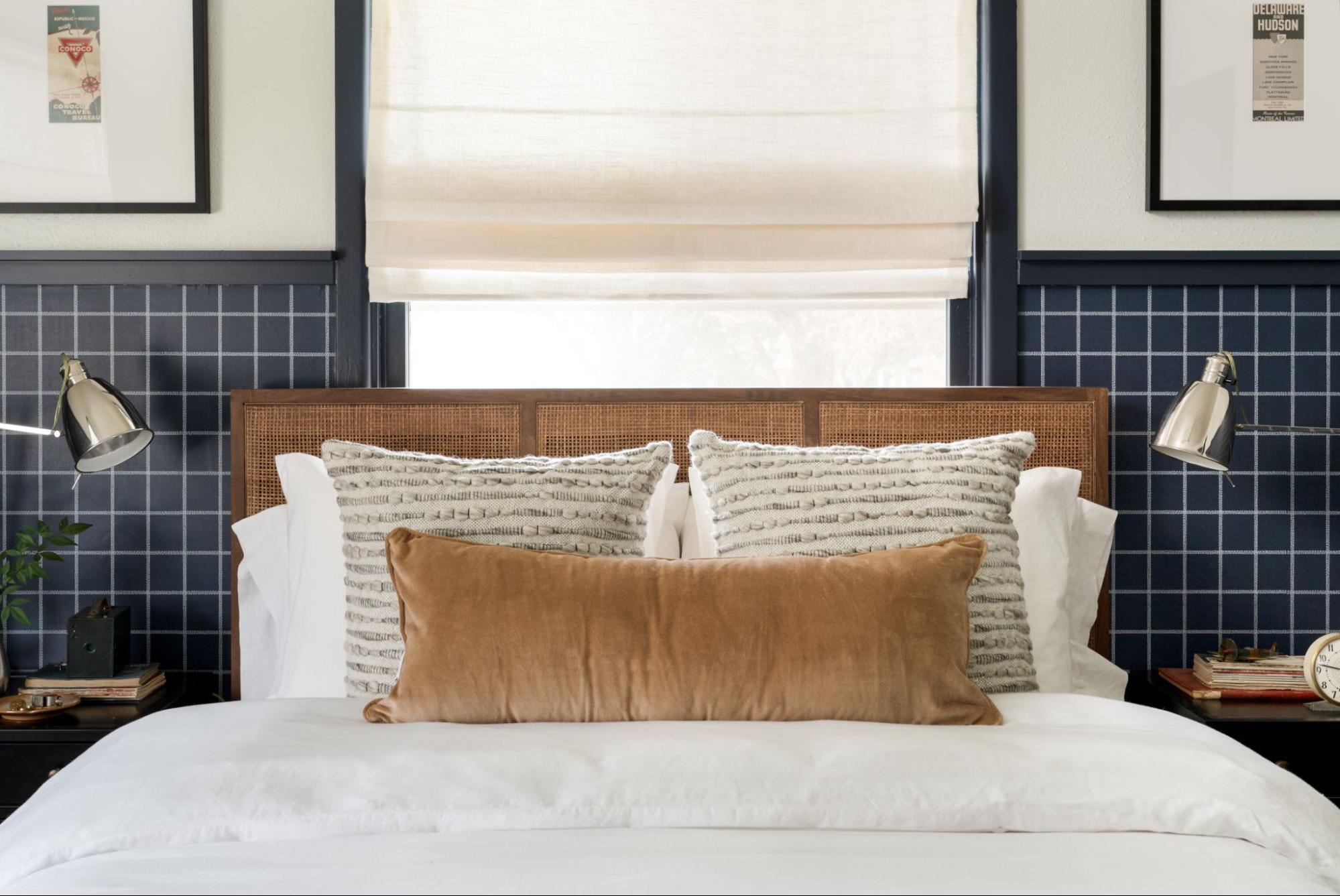 chambre bleue