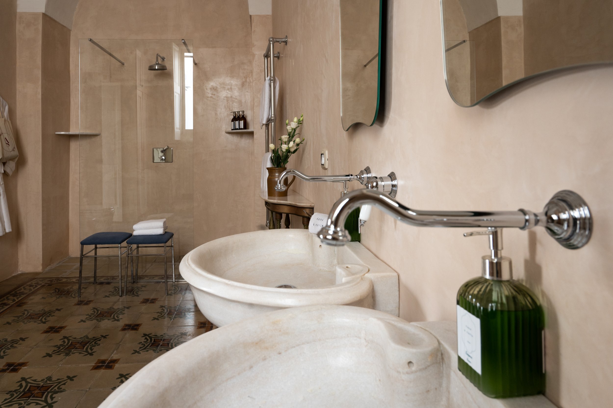 salle de bain décoration vintage