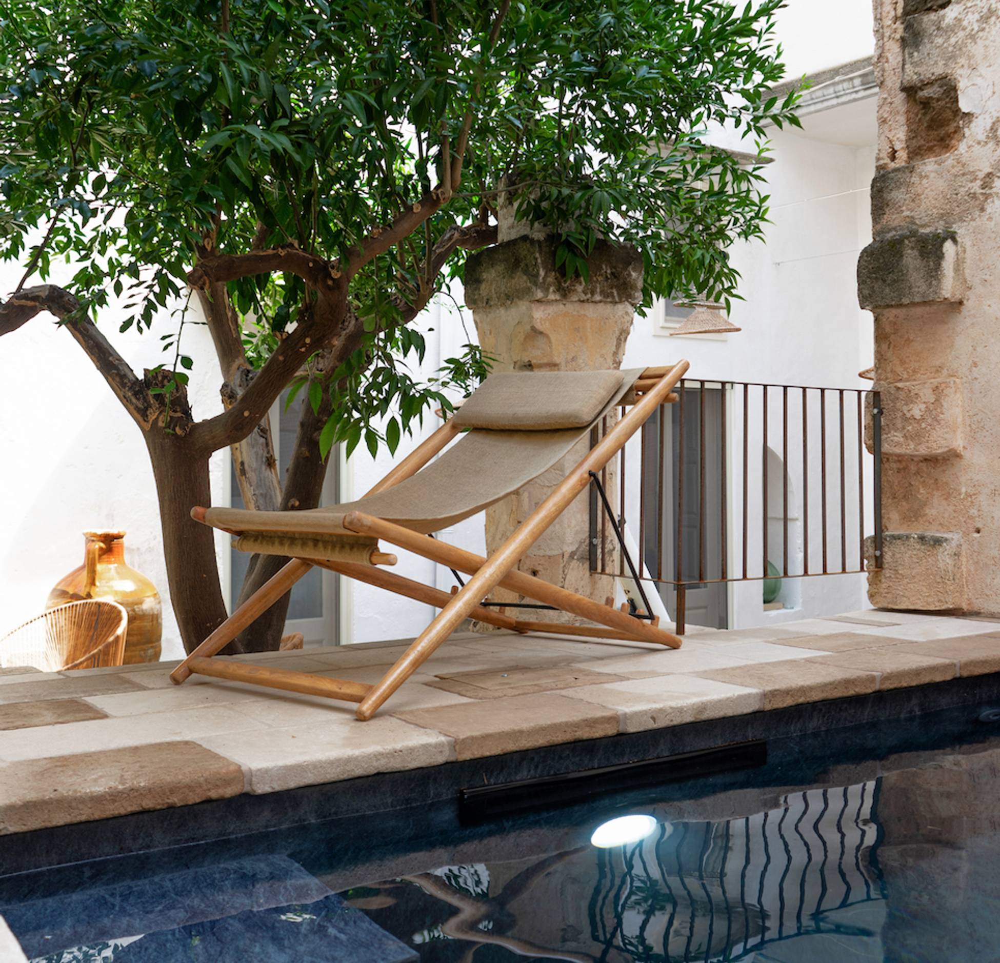 terrasse avec piscine