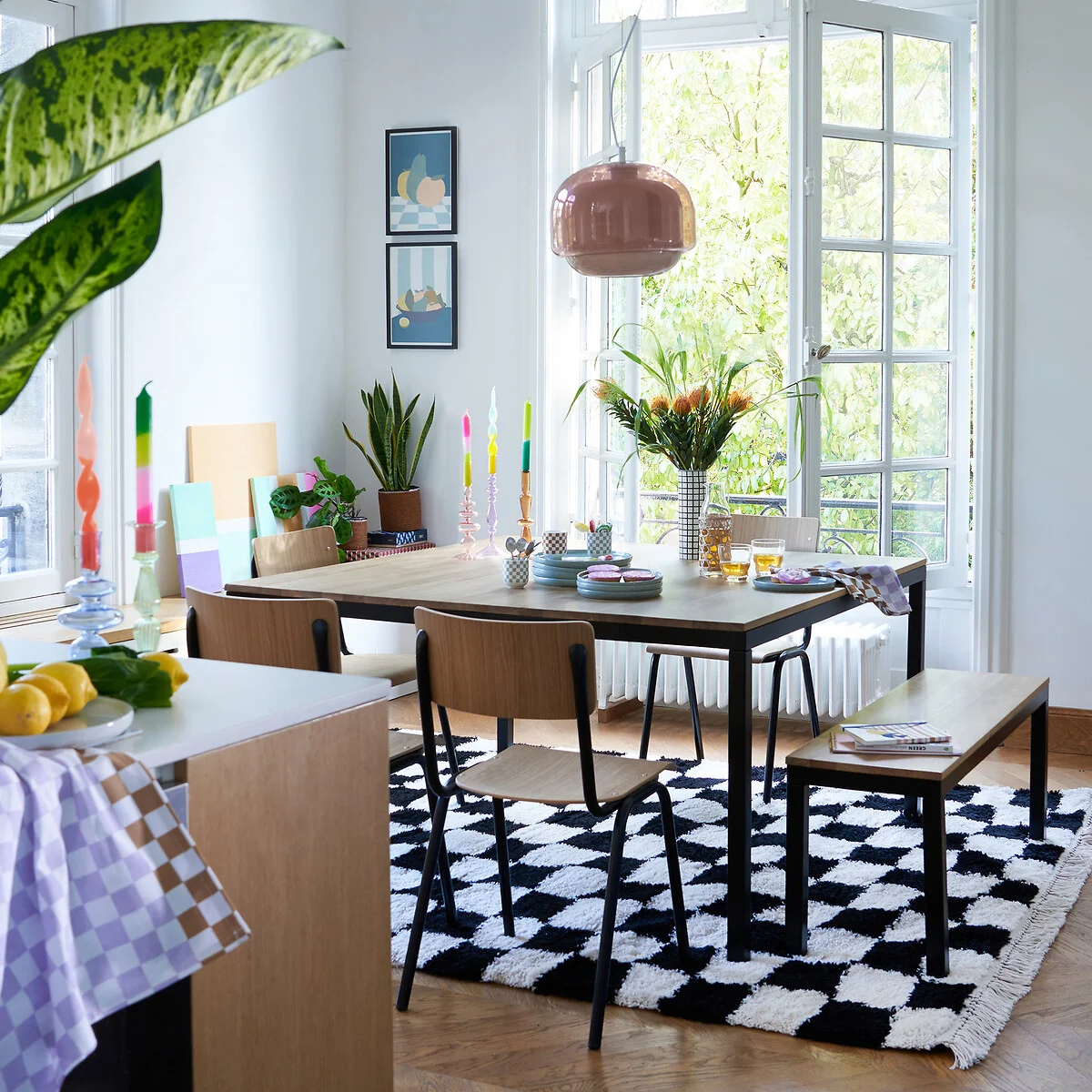 salle à manger La Redoute Intérieurs 2023 catalogue printemps/été