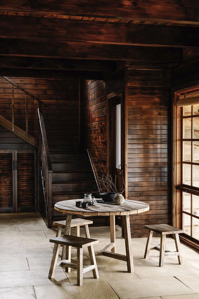 salle à manger maison en bois et granit salle à manger maison en bois et granit