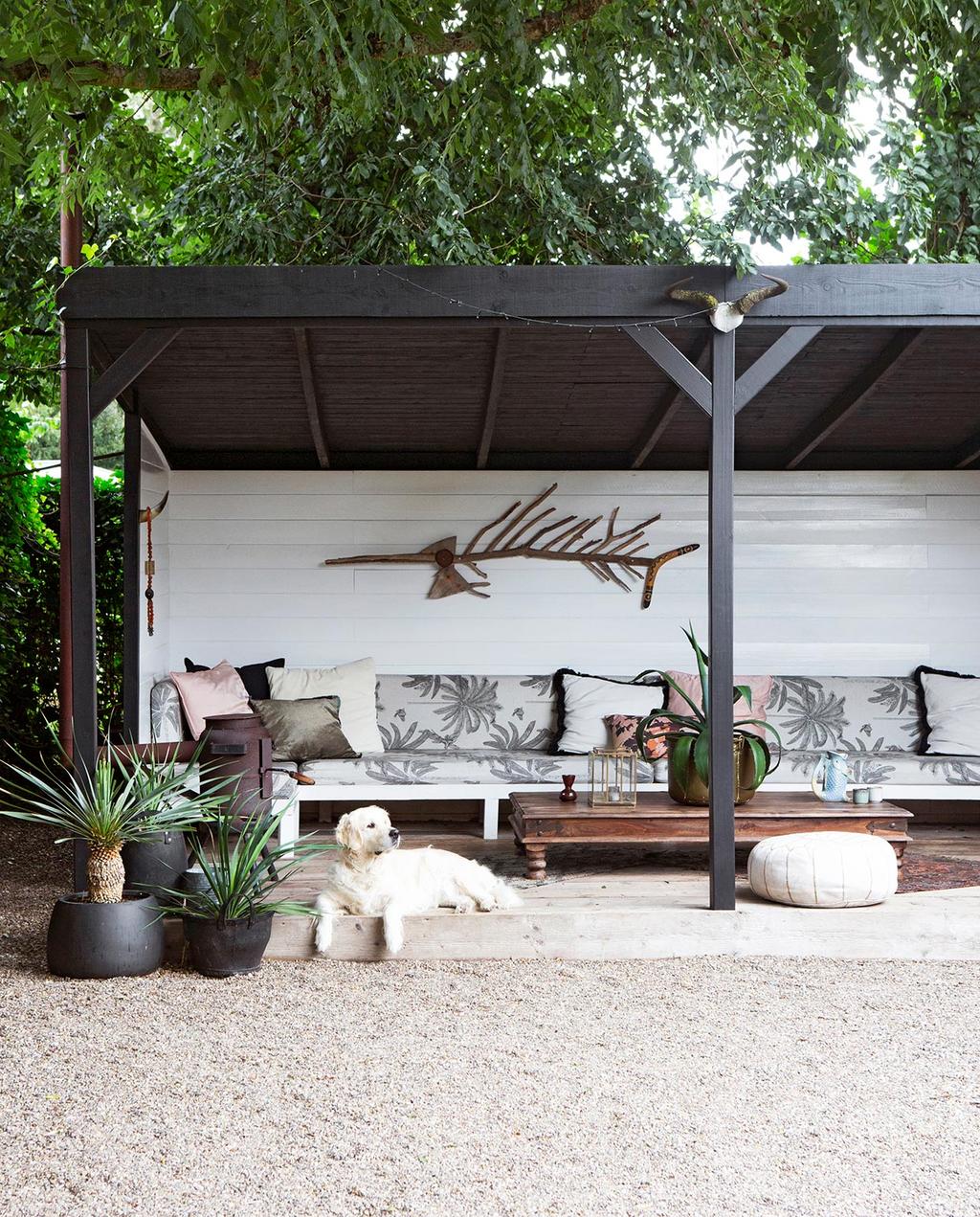 terrasse avec pergola bois noir terrasse avec pergola bois noir