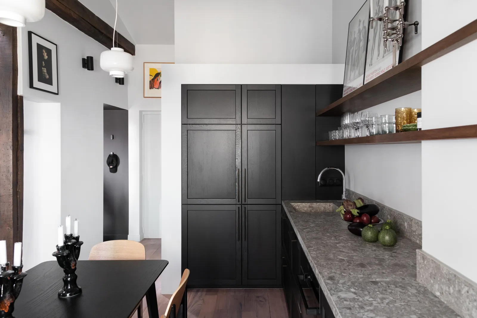cuisine décoration design noire cuisine décoration design noire