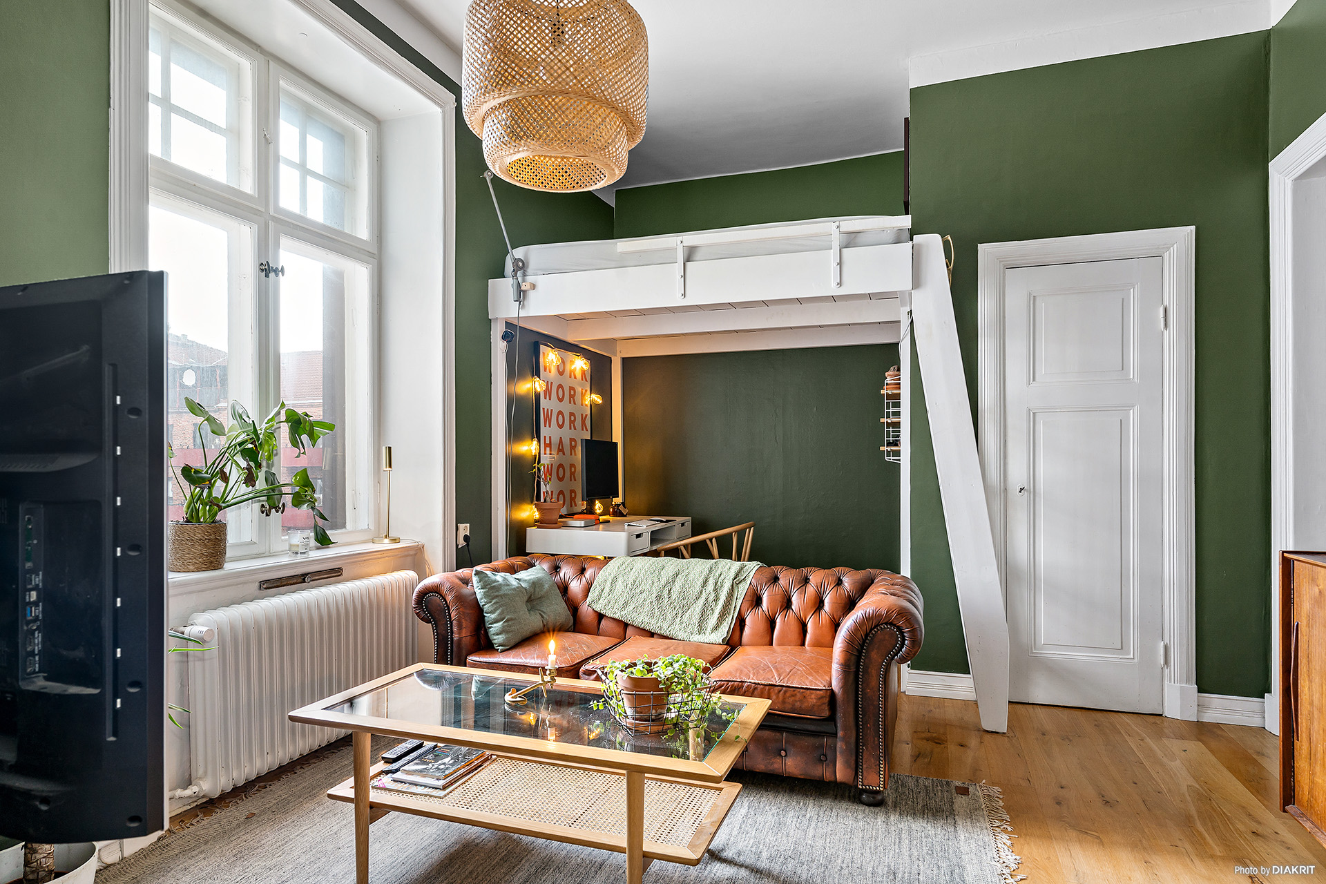 studio vintage de 28m2