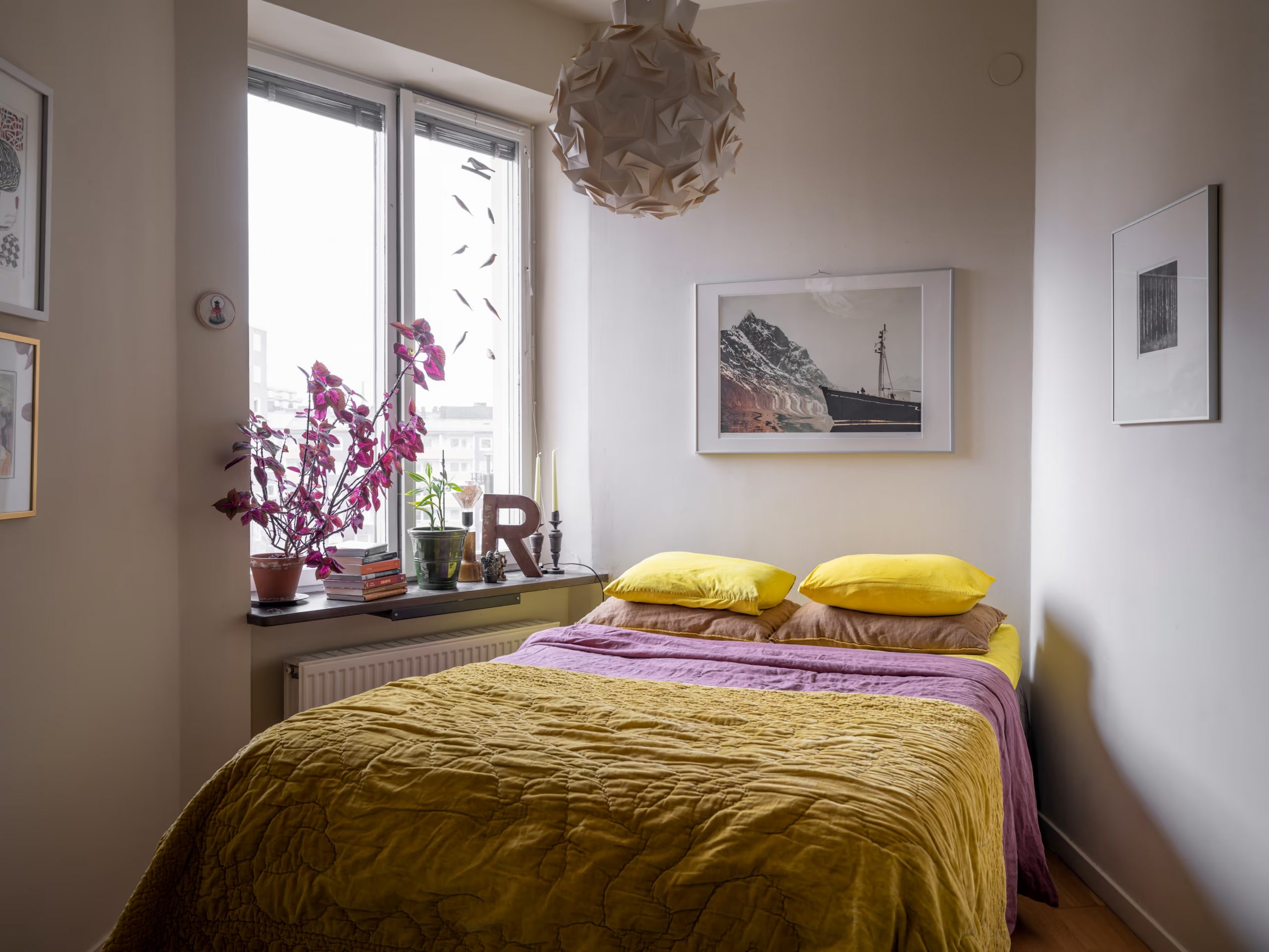 petite chambre mur enduits