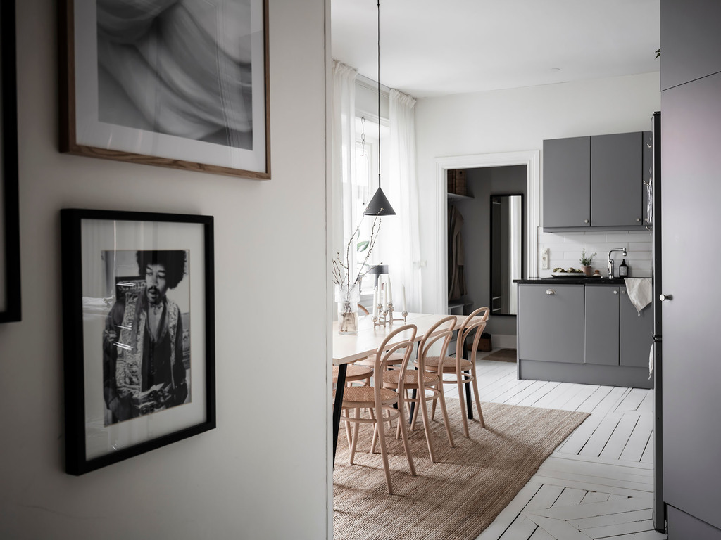 cuisine design grise