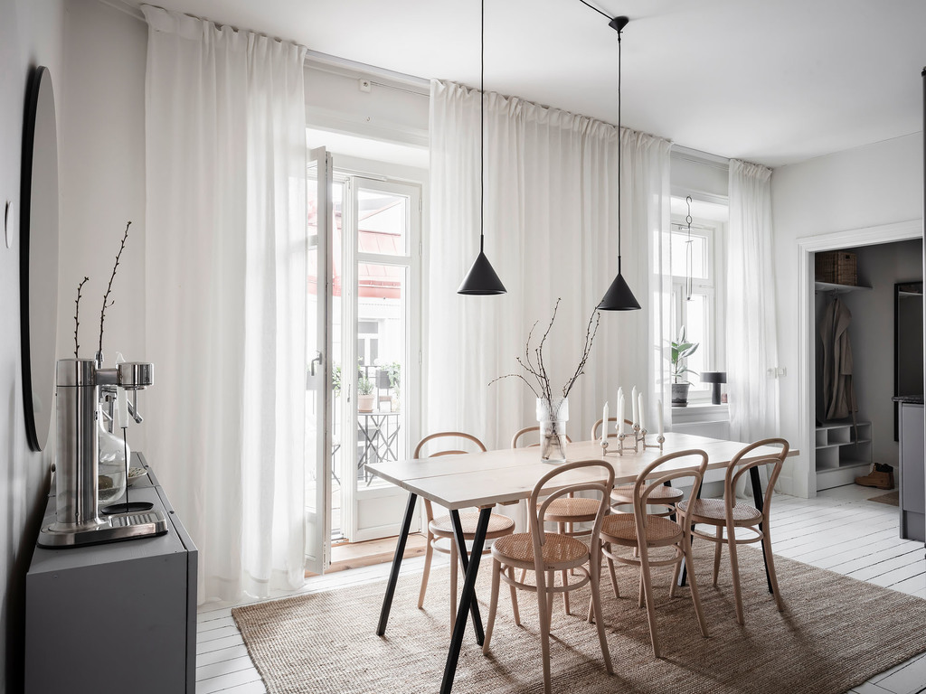 salle à manger décoration scandinave