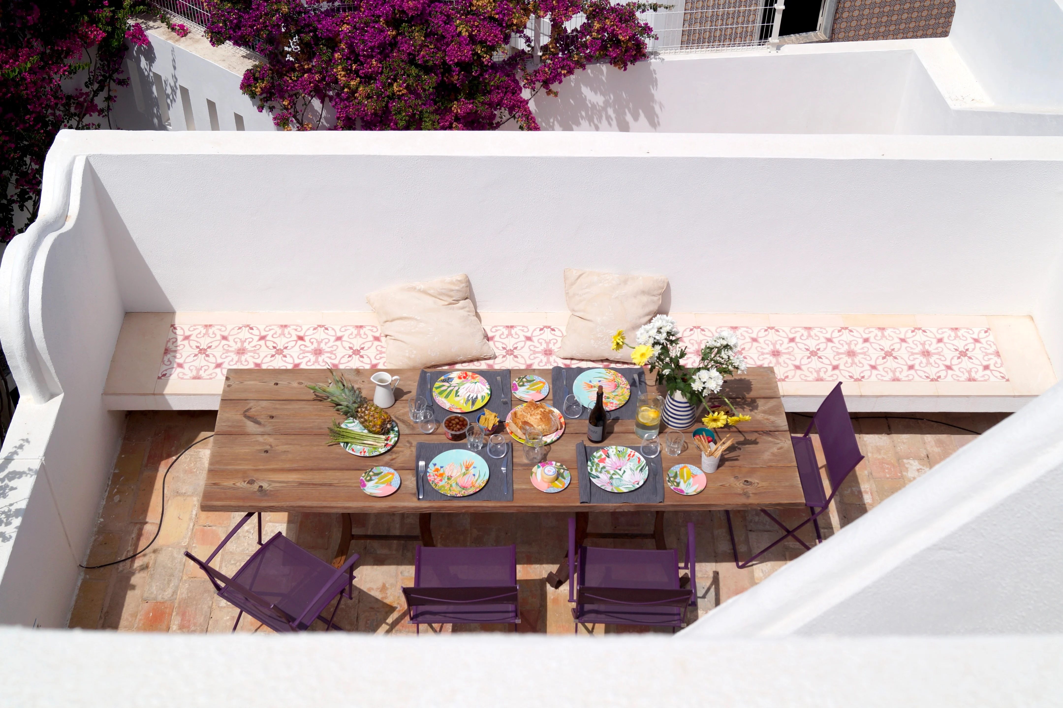 terrasse sur le toit avec salle à manger terrasse sur le toit avec salle à manger