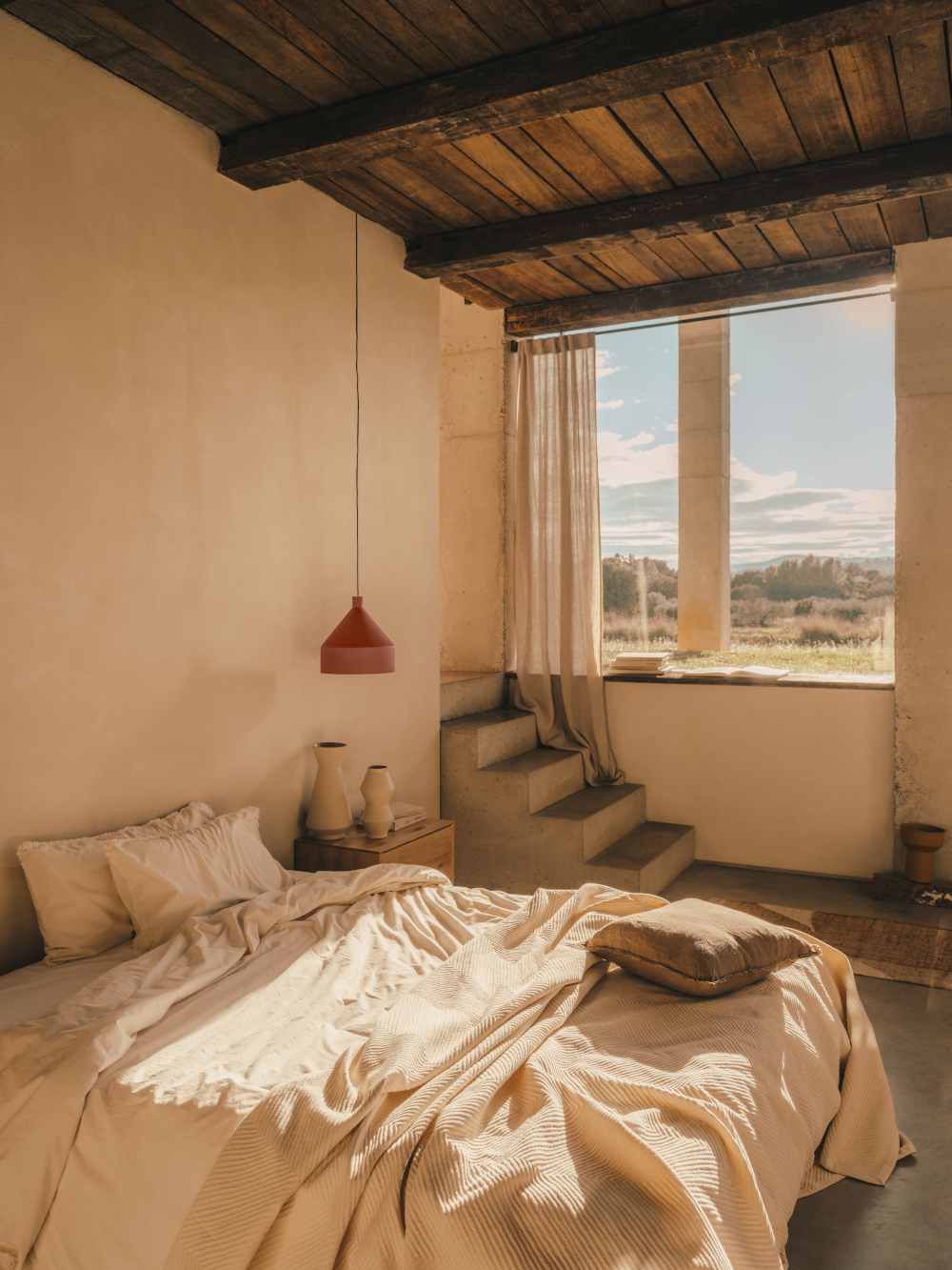 chambre décoration méditerranéenne et contemporaine Kave Home