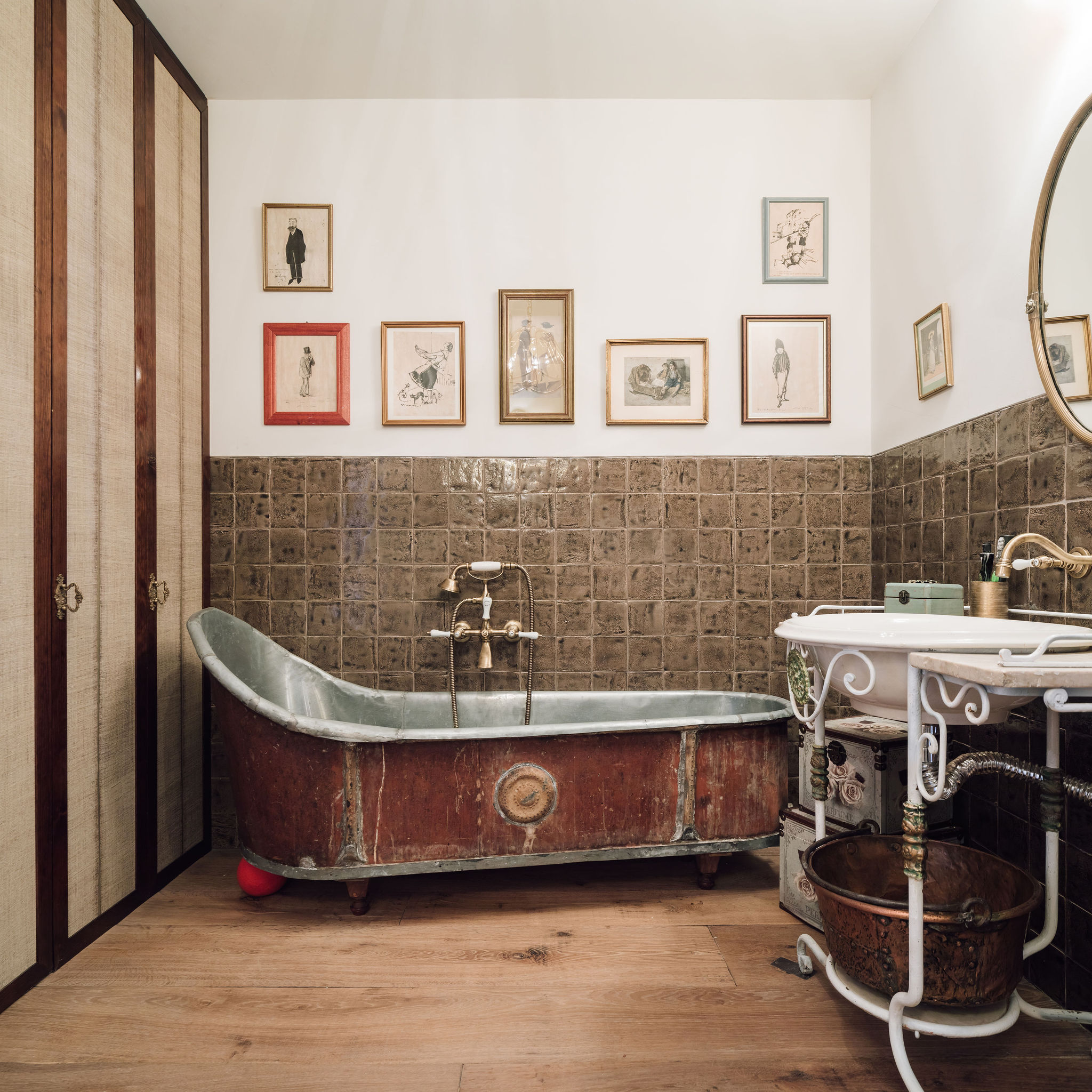 salle de bain baignoire en zinc décoration vintage salle de bain baignoire en zinc décoration vintage