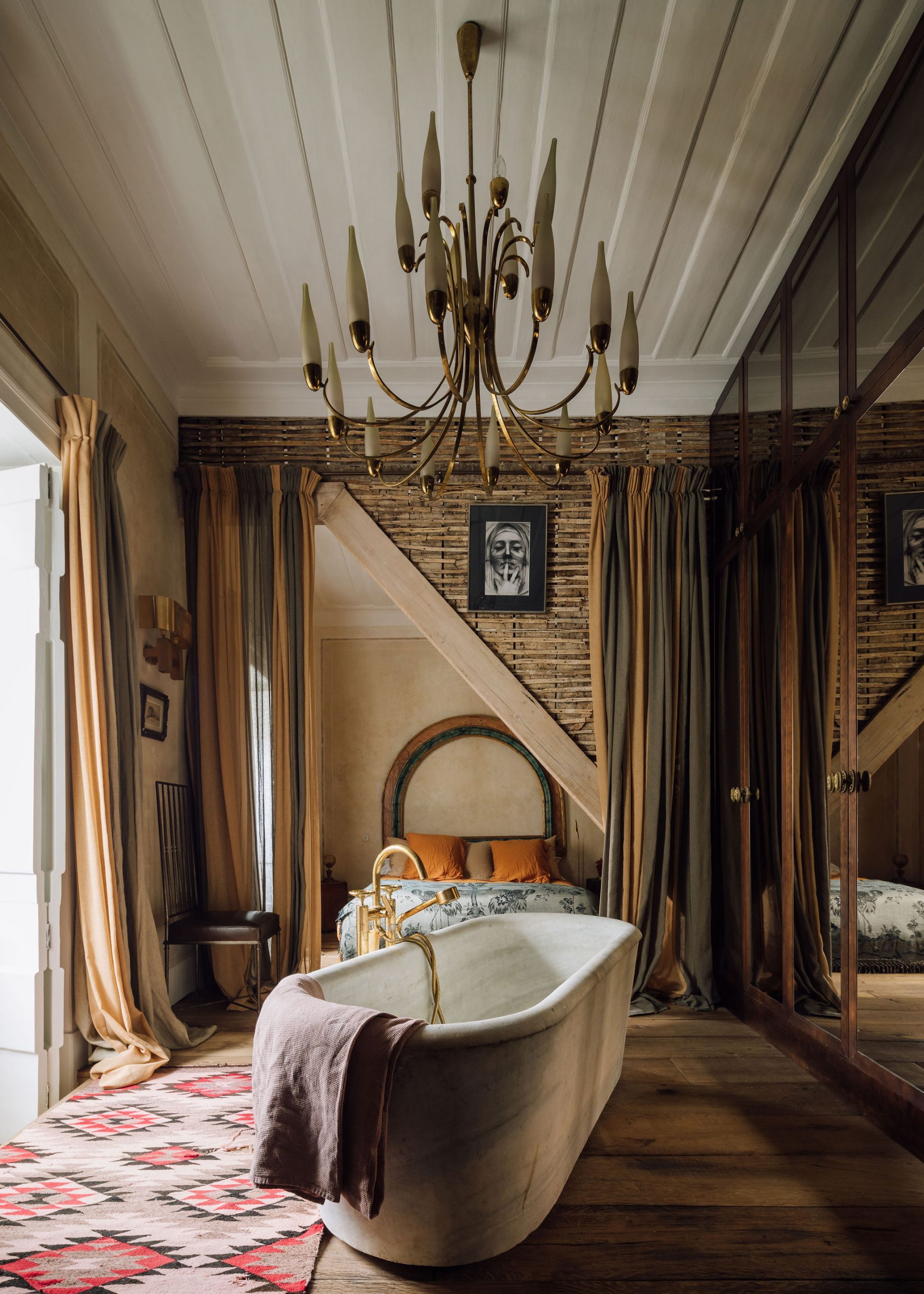 salle de bain avec poutres décoration vintage salle de bain avec poutres décoration vintage