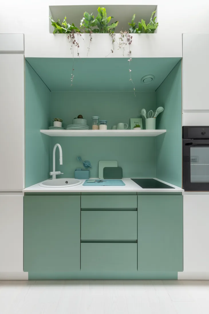 petite cuisine design verte petite cuisine design verte