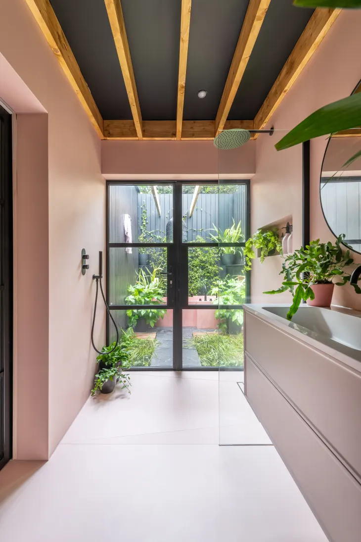 salle de bain rose design salle de bain rose design