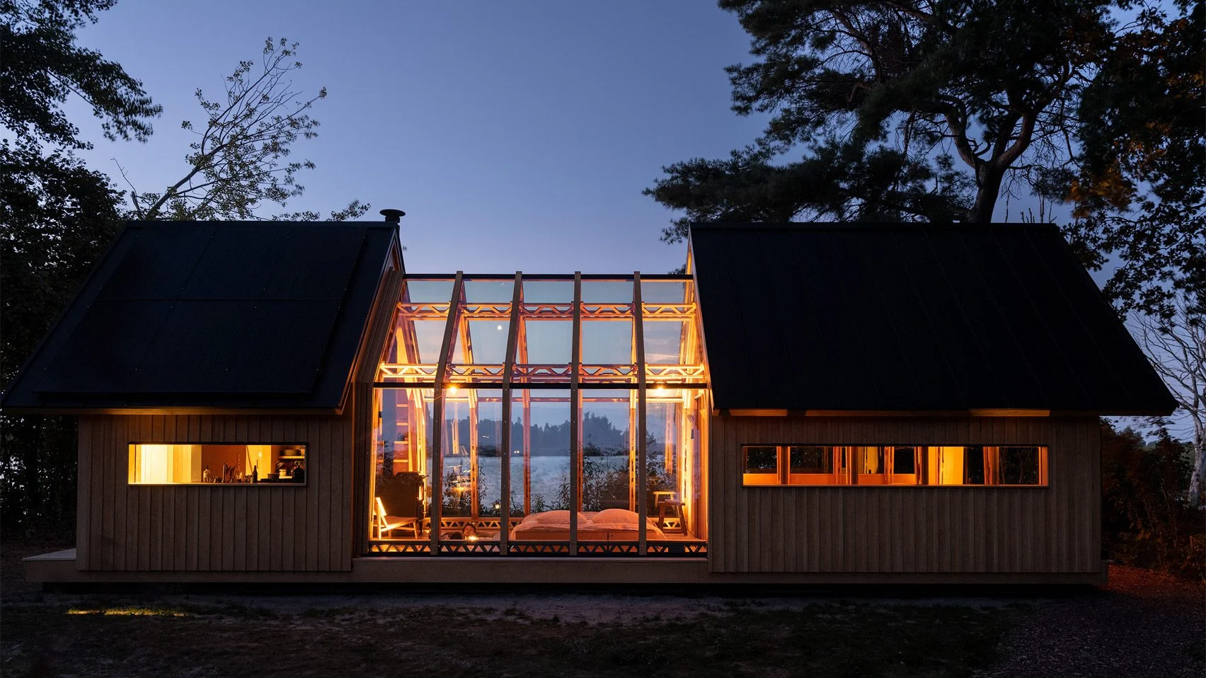 maison en bois cabane Anna