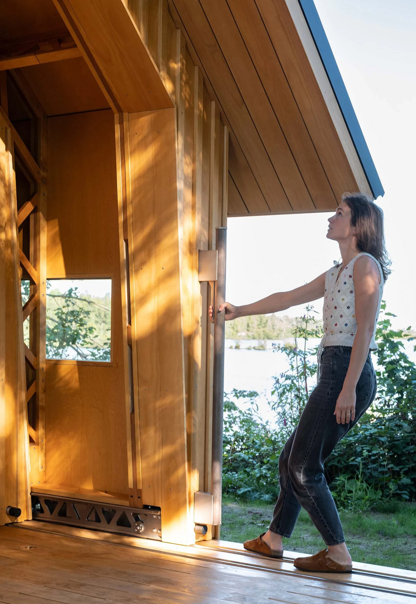 maison en bois cabane Anna