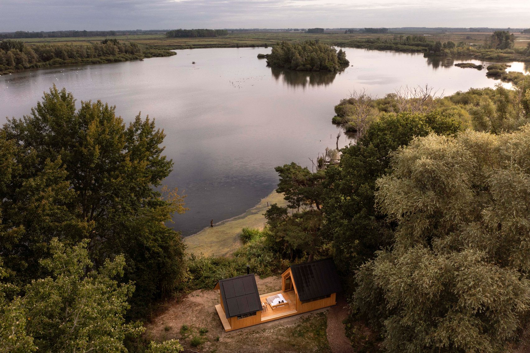 maison en bois cabane Anna
