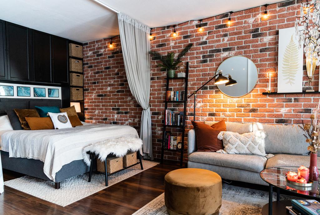 salon et espace chambre mini loft 40m2 salon et espace chambre mini loft 40m2