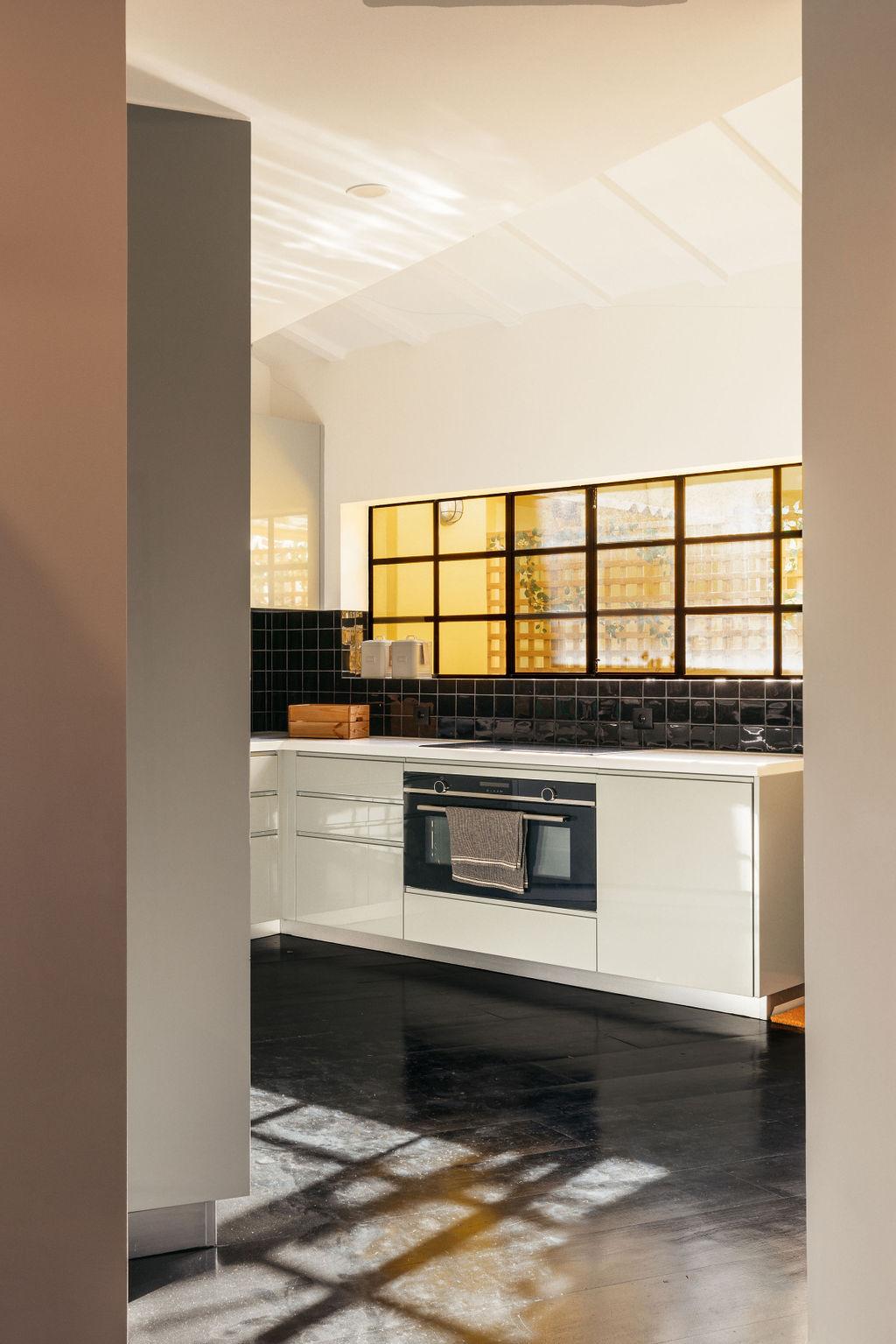 cuisine design avec verrière