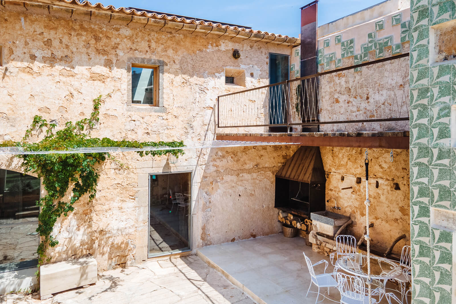 maison en pierre Majorque