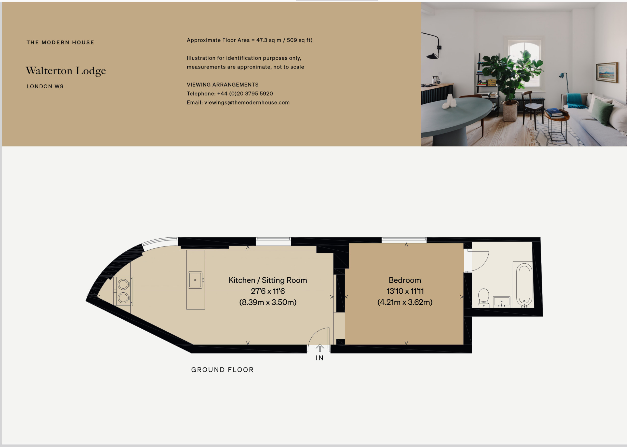 plan deux-pièces de 47m2 plan deux-pièces de 47m2