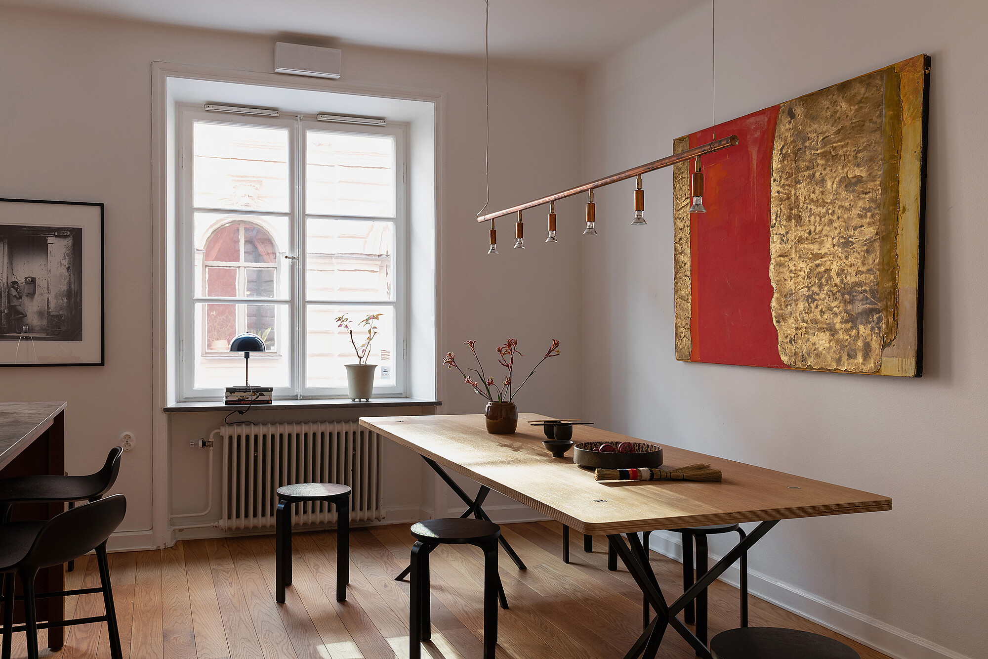 salle à manger décoration contemporaine