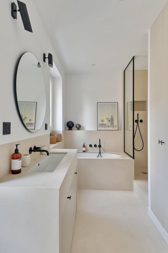 salle de bain design décoration maison préférée des Français Houzz salle de bain design décoration maison préférée des Français Houzz