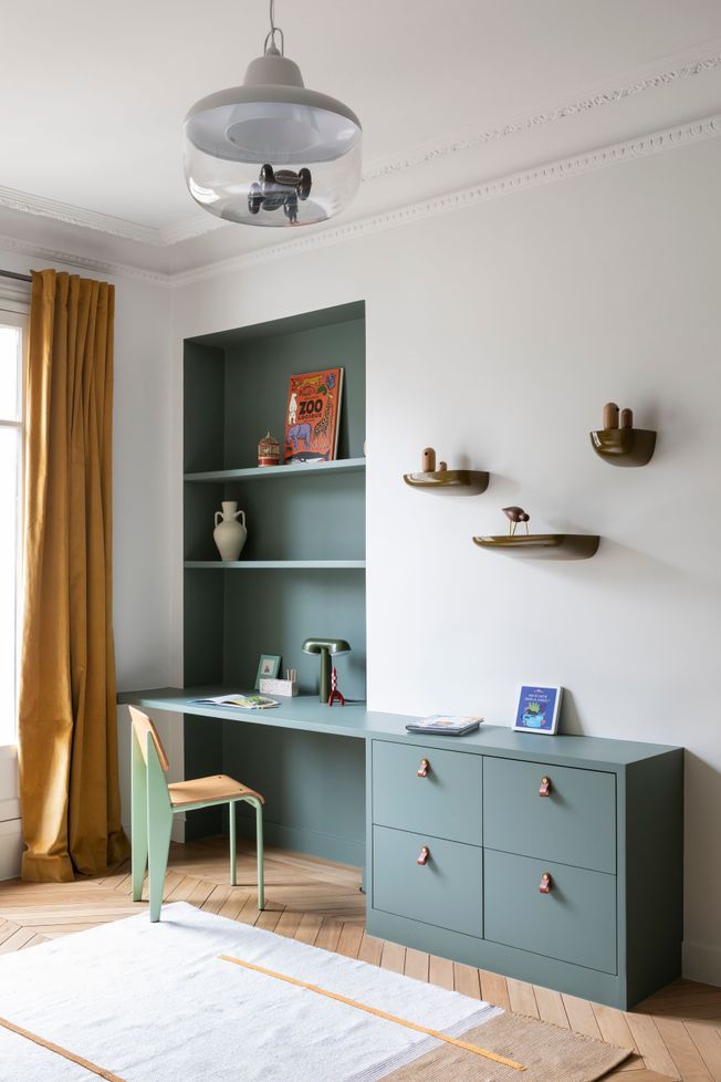 espace bureau chambre enfant décoration maison préférée des Français Houzz espace bureau chambre enfant décoration maison préférée des Français Houzz