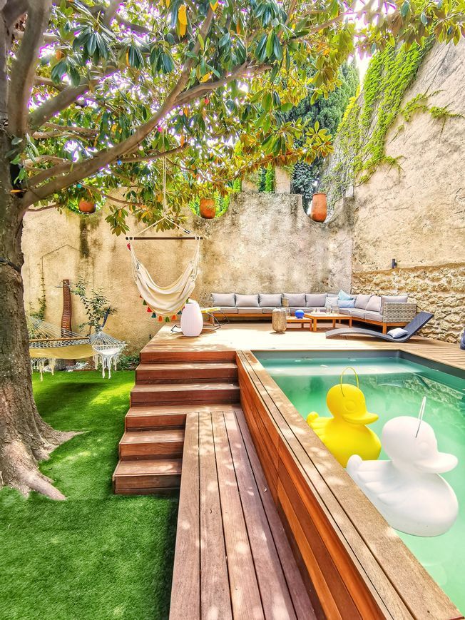 jardin avec piscine décoration maison préférée des Français Houzz jardin avec piscine décoration maison préférée des Français Houzz