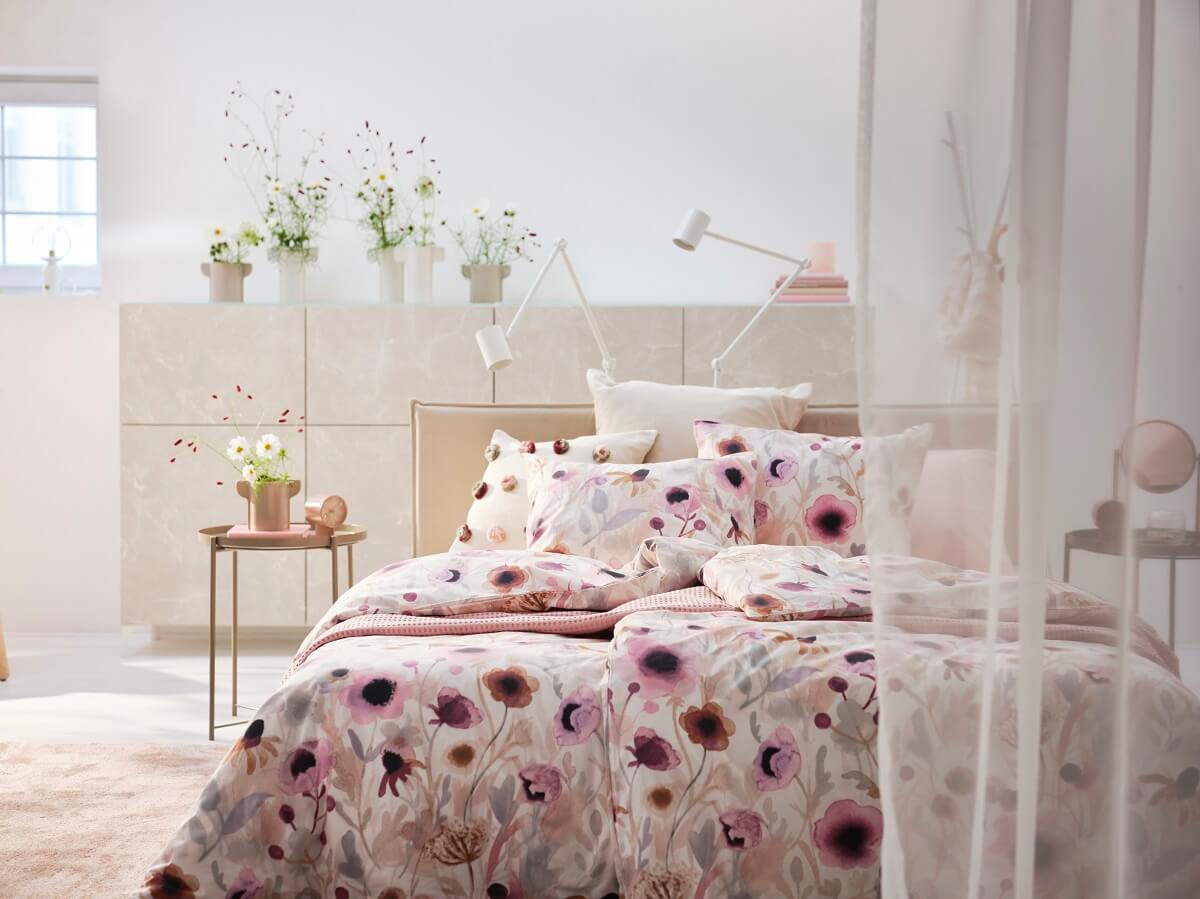 chambre décoration rose printanière chambre décoration rose printanière