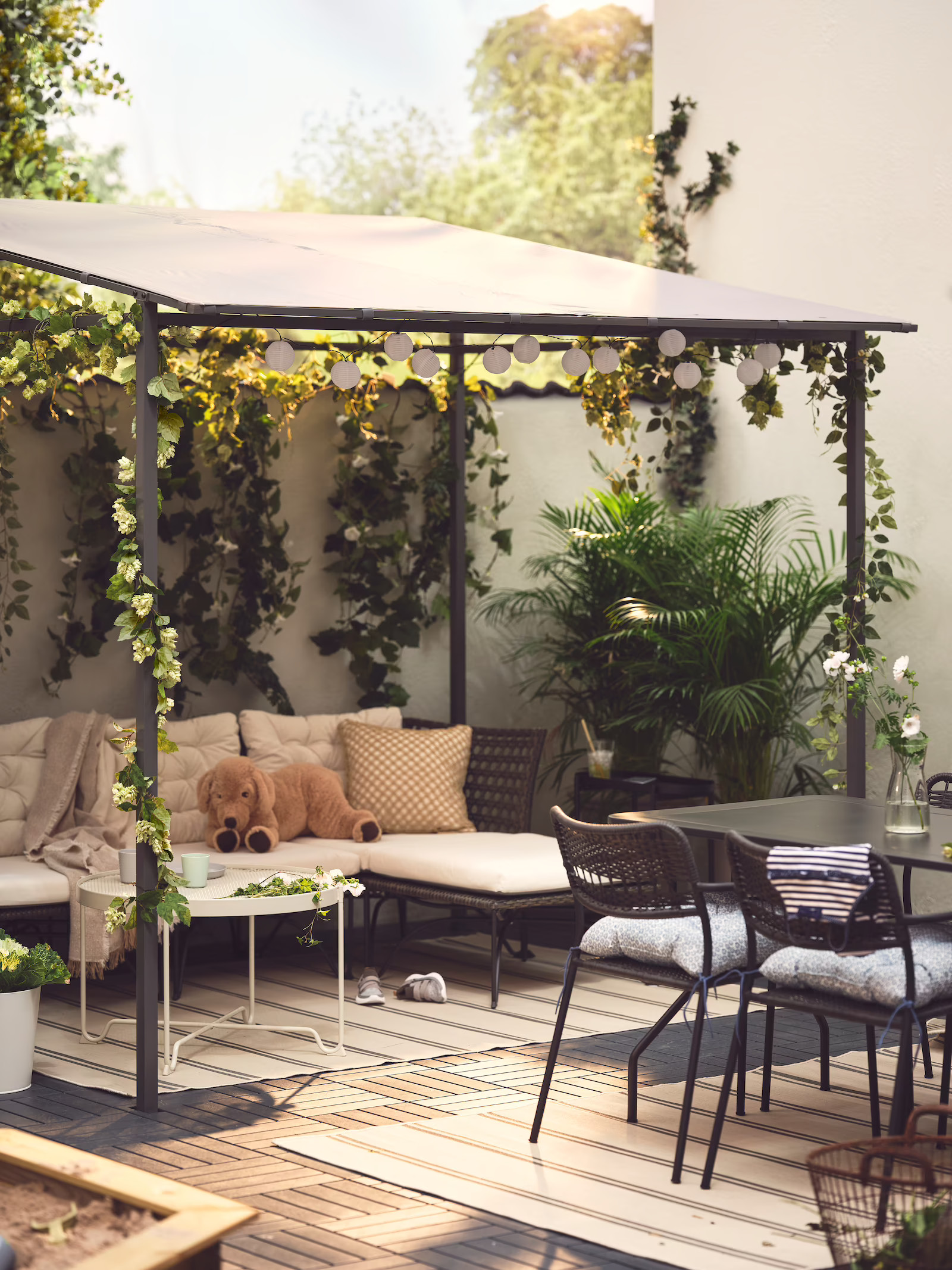 salon de jardin sous pergola salon de jardin sous pergola