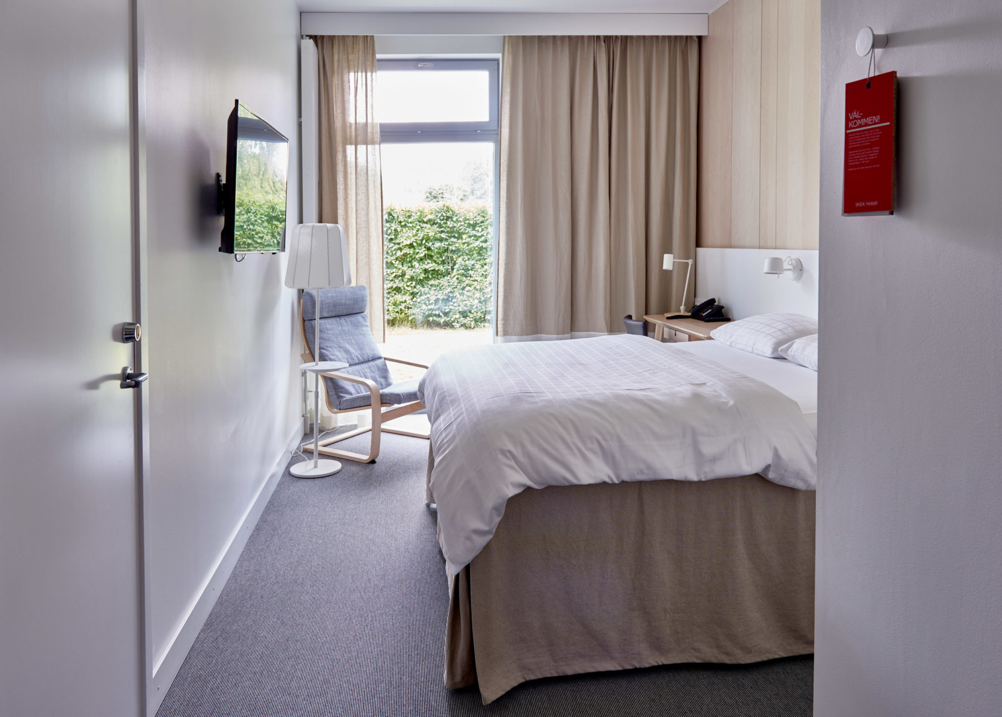 chambre hôtel IKEA