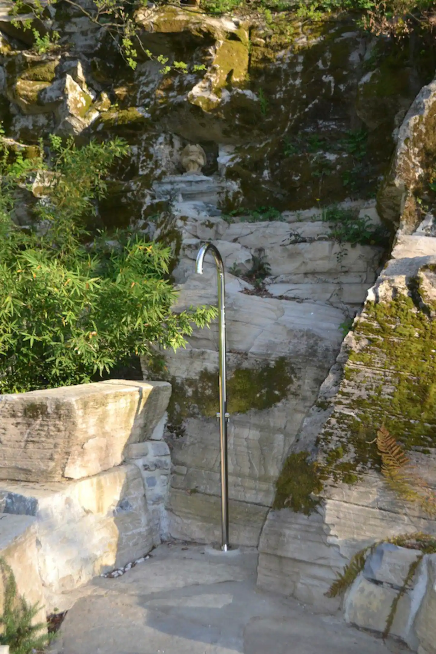 douche extérieure design