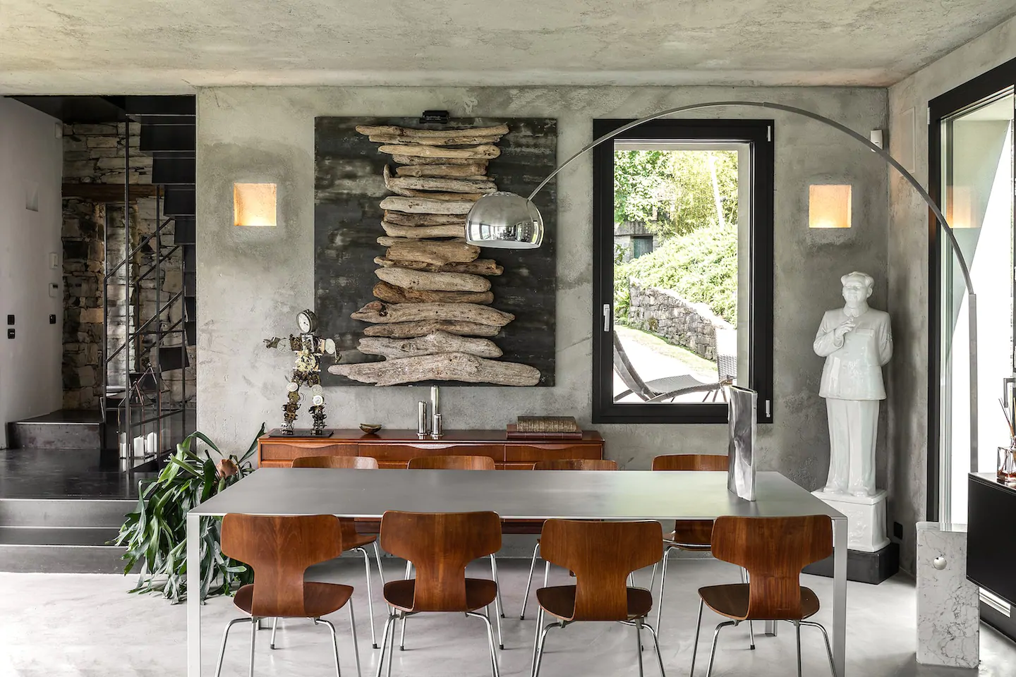 salle à manger décoration contemporaine