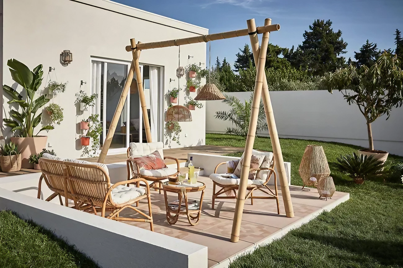 jardin avec terrasse aménagée jardin avec terrasse aménagée