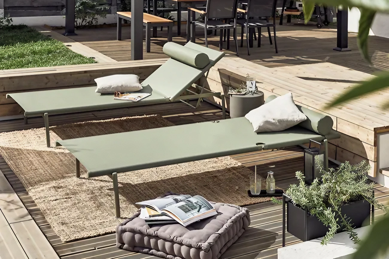 terrasse en bois moderne