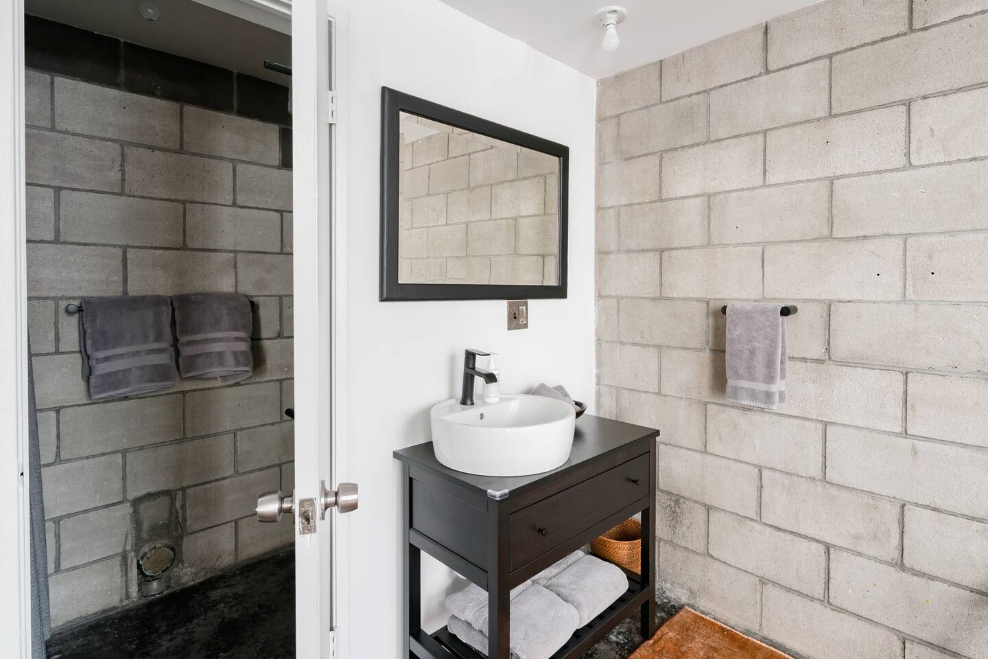 salle de bain style brut salle de bain style brut