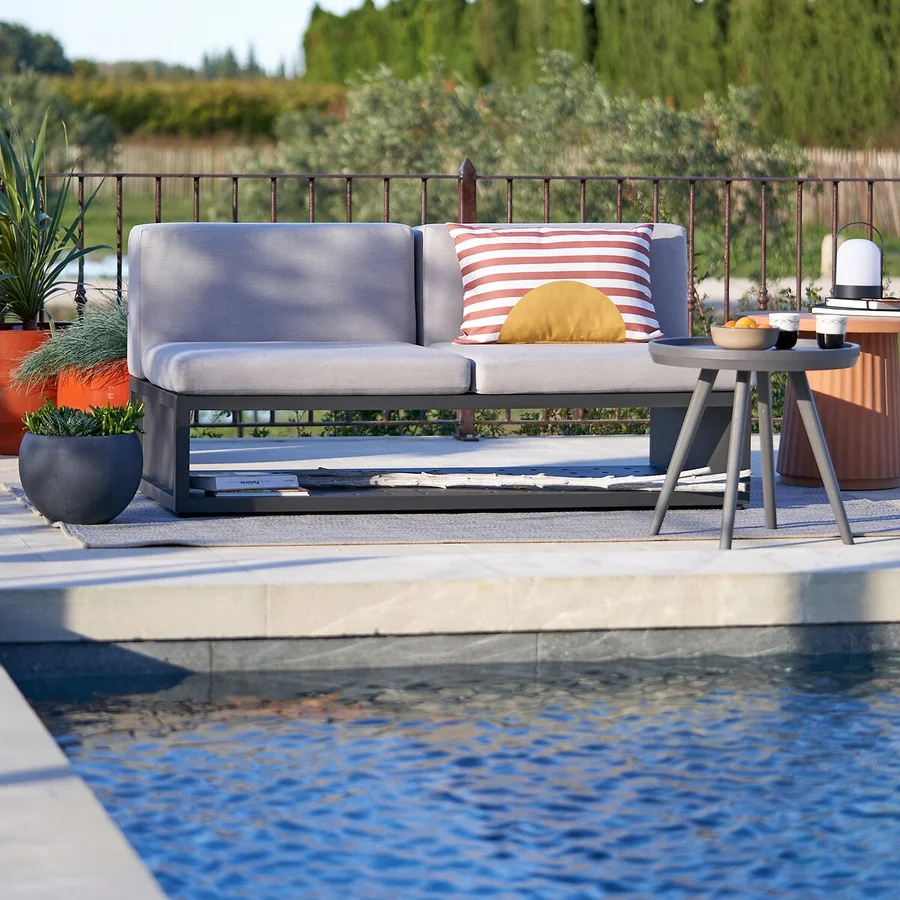 terrasse avec piscine