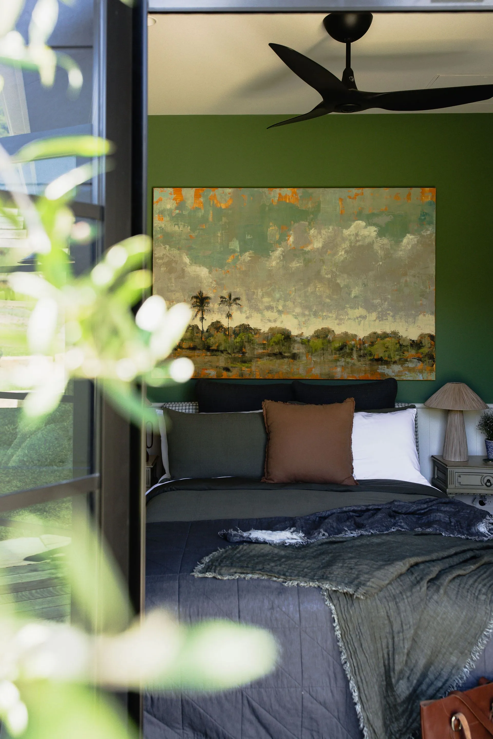 chambre décoration contemporaine verte chambre décoration contemporaine verte