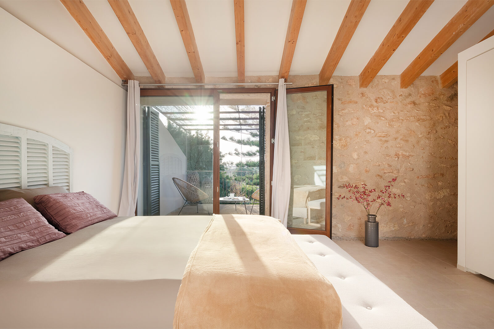 chambre épurée maison en pierre chambre épurée maison en pierre